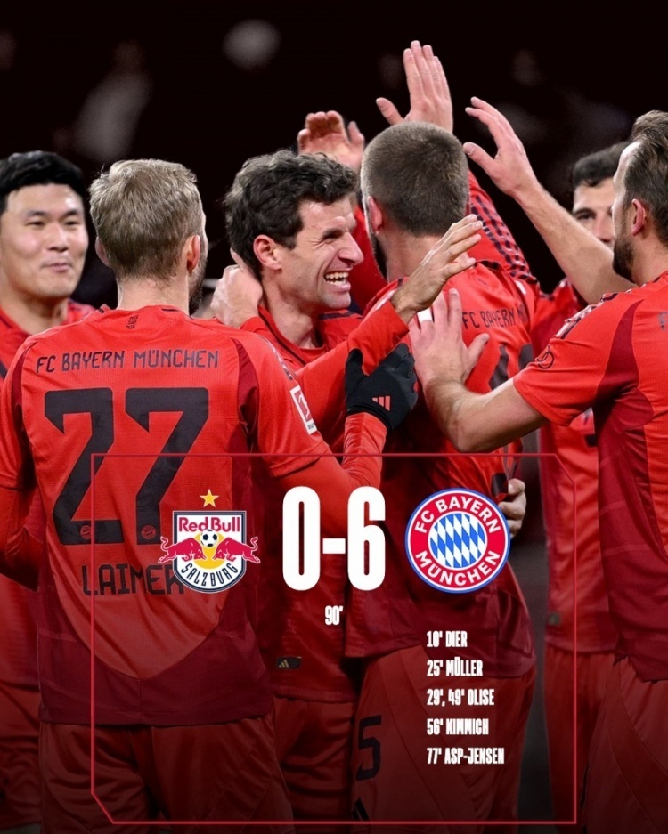 拜仁再胜！卫冕冠军继续领跑