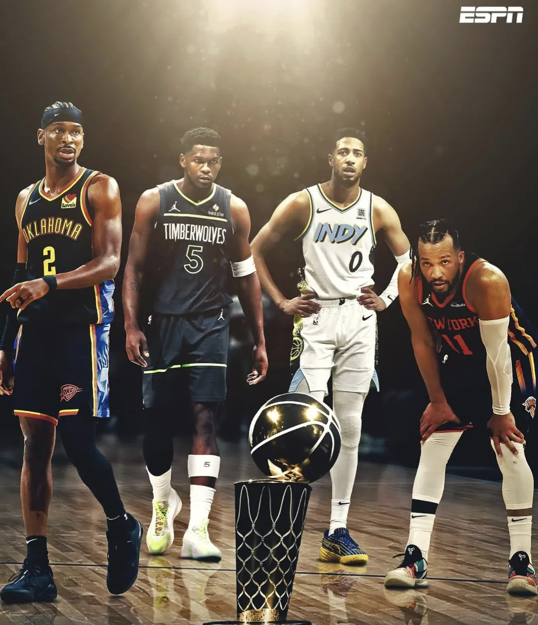 尼克斯横扫雷霆，詹姆斯带队取胜